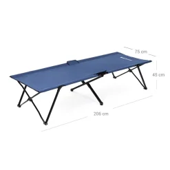 Campingbett<SONGMICS Hochbelastbares Campingbett Armeegrün