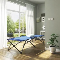 Campingbett<SONGMICS Hochbelastbares Campingbett Armeegrün