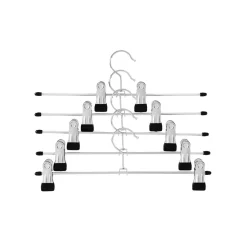 Schlafzimmer|Waschküche<SONGMICS Hosenbügel aus Metall 20 Stück lang