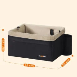 Hundebetten<SONGMICS Hunde-Autositz für kleine Hunde