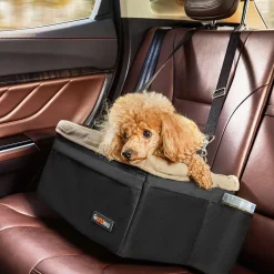 Hundebetten<SONGMICS Hunde-Autositz für kleine Hunde