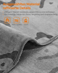 Transportboxen|Hundebetten<SONGMICS Hundedecke 3er Set XS waschbar schiefergrau