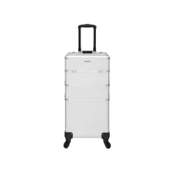 Kosmetikkoffer<SONGMICS 3-in-1 Kosmetik-Trolley Schwarz