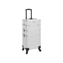 Kosmetikkoffer<SONGMICS 3-in-1 Kosmetik-Trolley Schwarz