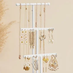 Schmuckständer|Schlafzimmer<SONGMICS 3-in-1 Schmuckhalter Schwarz