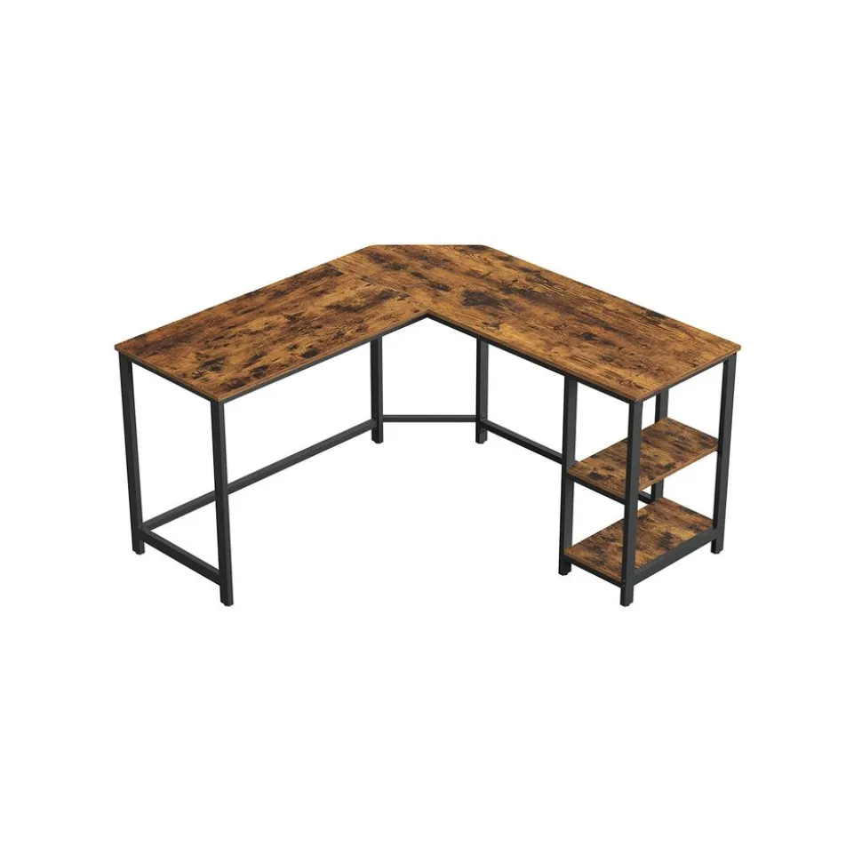 Computertische<SONGMICS Industrie Look Eckschreibtisch