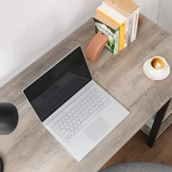 Computertische<SONGMICS Industrie Look Eckschreibtisch