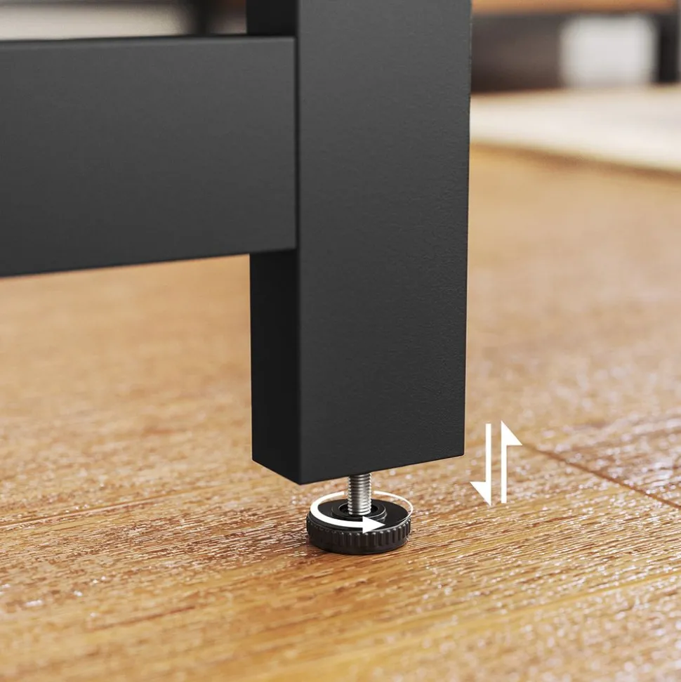 Computertische<SONGMICS Industrie Look Eckschreibtisch