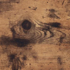 Badezimmer|Nachttische<SONGMICS Industrie-Design Beistelltisch eckig