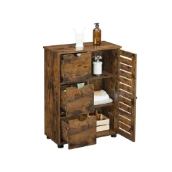 Badezimmer|Badezimmerschränke<SONGMICS Industriestil Badschrank mit Tür