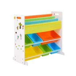 Bücherregale|Bücherregale<SONGMICS Kinderregal für Spielzeug & Bücher