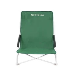 Campingstühle<SONGMICS Klappbarer Strandstuhl Grün