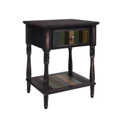 Nachttische<SONGMICS Kolonialstil Nachttisch