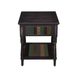 Nachttische<SONGMICS Kolonialstil Nachttisch