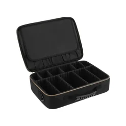 Kosmetikkoffer|Schlafzimmer<SONGMICS Kosmetikbox für die Reise Schwarz