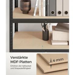 Utensilien & Möbel Für Die Garage|Regale<SONGMICS Lagerregal bis 520 kg belastbar