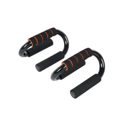 Bauchroller<SONGMICS Liegestützgriffe 1 Paar Schwarz