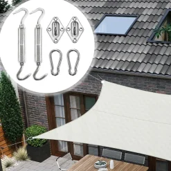 Sonnensegel<SONGMICS M8 Zubehör für Sonnensegel Garten