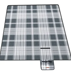Picknickdecken<SONGMICS Picknickdecke 300 x 200 cm wasserdicht grau-weiß
