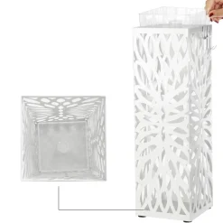 Eingangsbereich|Schirmständer<SONGMICS Rechteckiger Schirmständer Schwarz