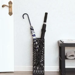 Eingangsbereich|Schirmständer<SONGMICS Rechteckiger Schirmständer Schwarz