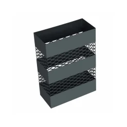 Eingangsbereich|Schirmständer<SONGMICS Schirmständer mit 4 Haken Anthrazit