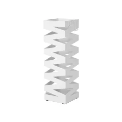 Eingangsbereich|Schirmständer<SONGMICS Schirmständer quadratisch Weiß