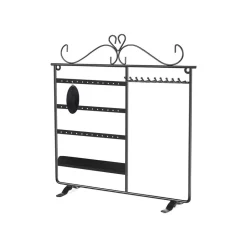 Schmuckständer<SONGMICS Schmuckhalter für Ohrringe und Ketten schwarz