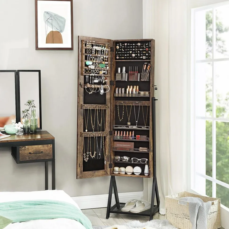 Schmuckschränke|Schmuckschränke<SONGMICS Schmuckschrank stehend