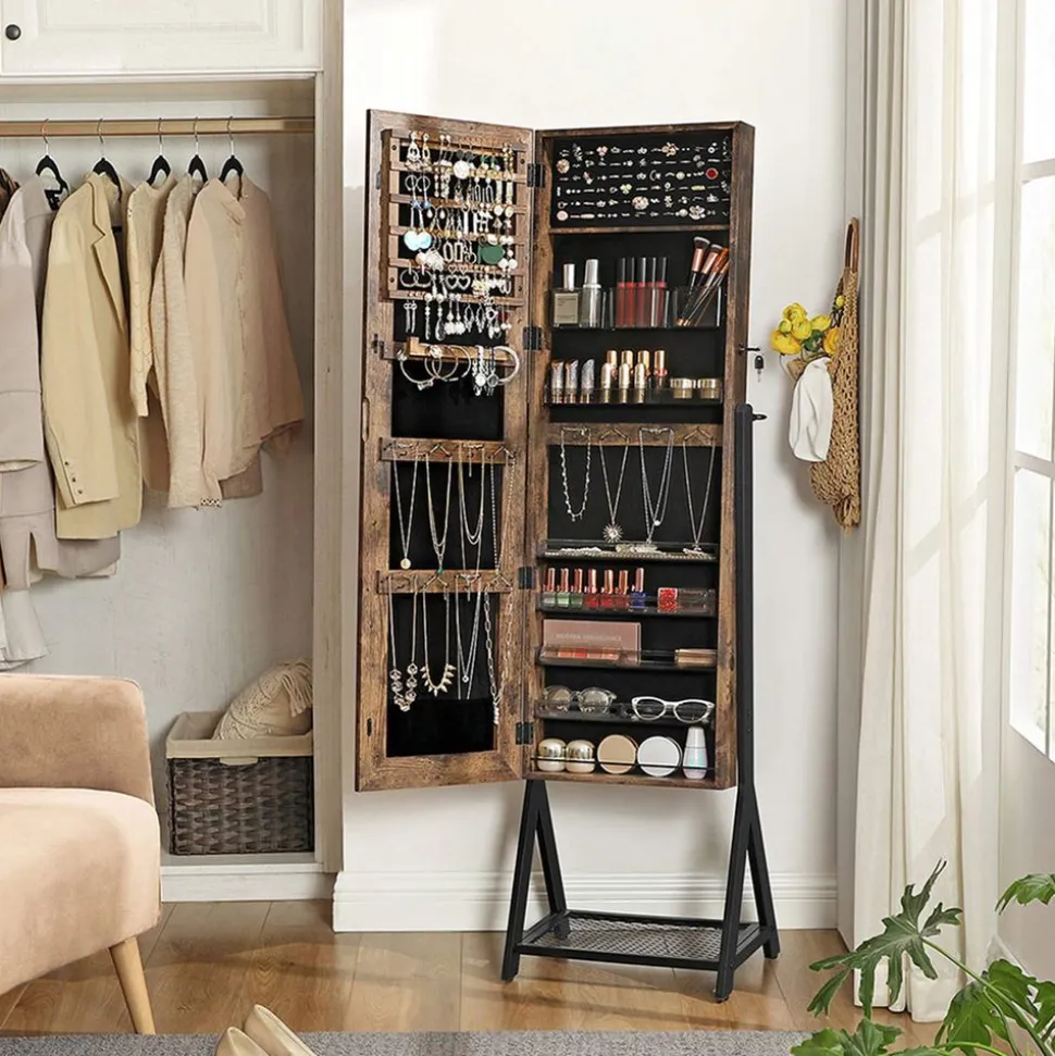 Schmuckschränke|Schmuckschränke<SONGMICS Schmuckschrank stehend