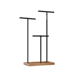 Schmuckständer|Schlafzimmer<SONGMICS Schmuckständer vintagebraun-weiß