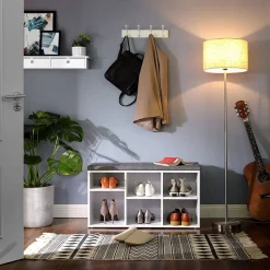 Eingangsbereich|Flurschränke<SONGMICS Schuhbank mit 6 Fächern