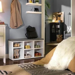 Eingangsbereich|Flurschränke<SONGMICS Schuhbank mit 6 Fächern