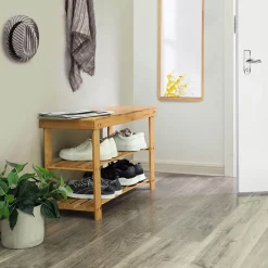 Eingangsbereich|Flurregale<SONGMICS Schuhregal Bambus