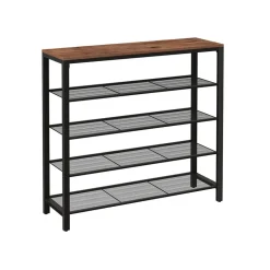 Eingangsbereich|Flurregale<SONGMICS Schuhregal mit 4 Gitterebenen