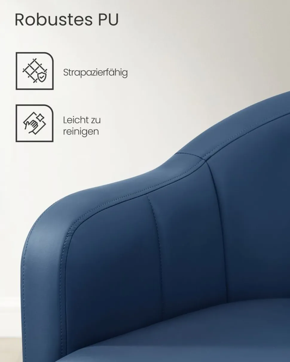 Sofas & Couches<SONGMICS Sessel Bezug aus Leinenimitat modern grau