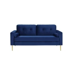 Wohnzimmer|Sofas & Couches<SONGMICS 3-Sitzer Sofa Blau 181 x 82 x 86 cm