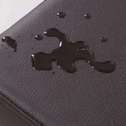 Betttruhen|Sitztruhen<SONGMICS Sitzwürfel Kunstleder Dunkelbraun