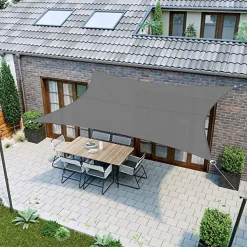 Sonnensegel<SONGMICS Sonnensegel 4 x 6 m