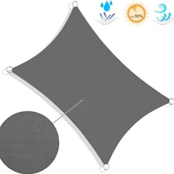 Sonnensegel<SONGMICS Sonnensegel 4 x 6 m