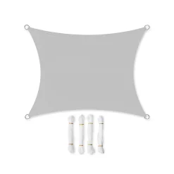 Sonnensegel<SONGMICS Sonnensegel Camping Hellgrau