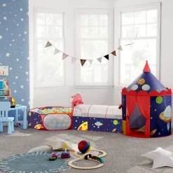 Zelte & Tipis<SONGMICS Spielzelt mit Tunnel und Bällebad