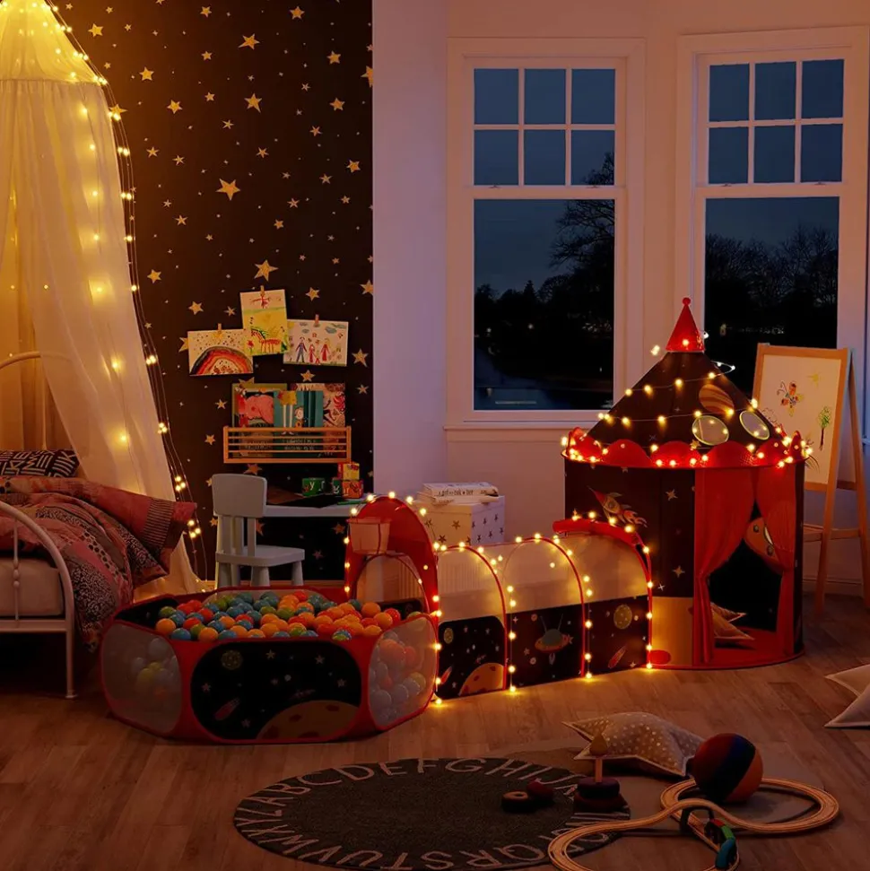 Zelte & Tipis<SONGMICS Spielzelt mit Tunnel und Bällebad