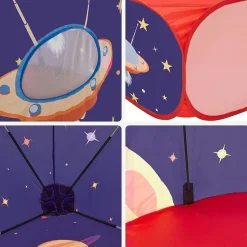 Zelte & Tipis<SONGMICS Spielzelt mit Tunnel und Bällebad