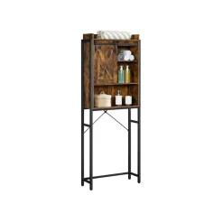 Badezimmer|Regale<SONGMICS Toilettenregal mit Schrank