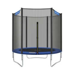 Trampoline<SONGMICS Trampolin Ø 183 cm Schwarz-Blau