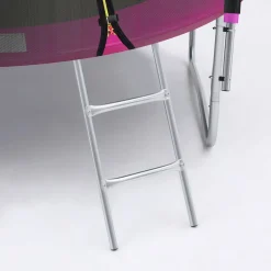 Trampoline<SONGMICS Trampolin Ø 244 cm schwarz-pink