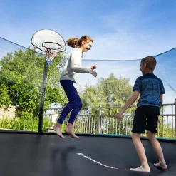 Zubehör Für Trampoline<SONGMICS Trampolin Ø 305 cm Sprungmatte schwarz