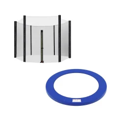 Trampoline<SONGMICS Trampolin-Sicherheitsnetz und Randabdeckung Ø 244 cm