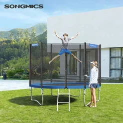Trampoline<SONGMICS Trampolin-Sicherheitsnetz und Randabdeckung Ø 244 cm
